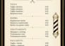 design professional PDF price lists and service menus